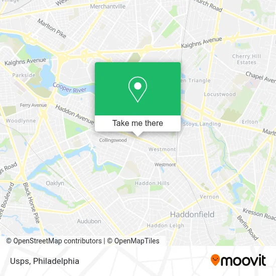 Usps map