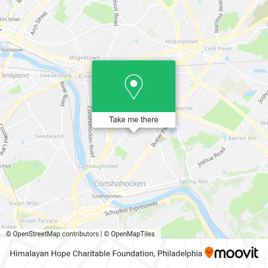 Himalayan Hope Charitable Foundation map