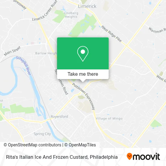 Rita's Italian Ice And Frozen Custard map