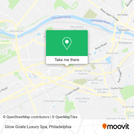 Glow Goals Luxury Spa map