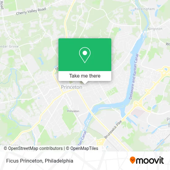 Ficus Princeton map