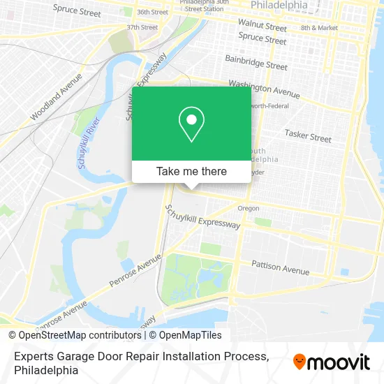 Experts Garage Door Repair Installation Process map