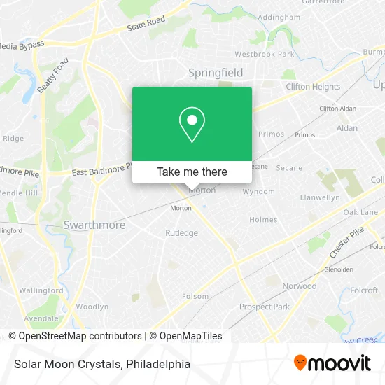 Solar Moon Crystals map