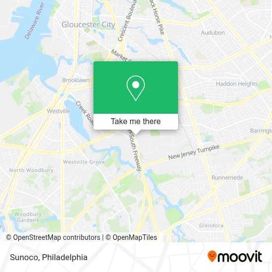 Sunoco map