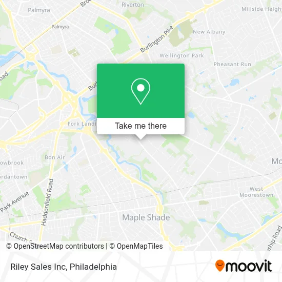 Riley Sales Inc map