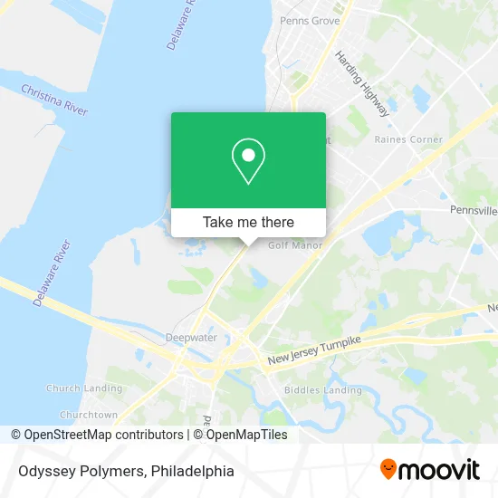 Odyssey Polymers map