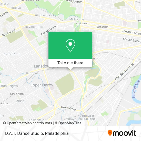 D.A.T. Dance Studio map