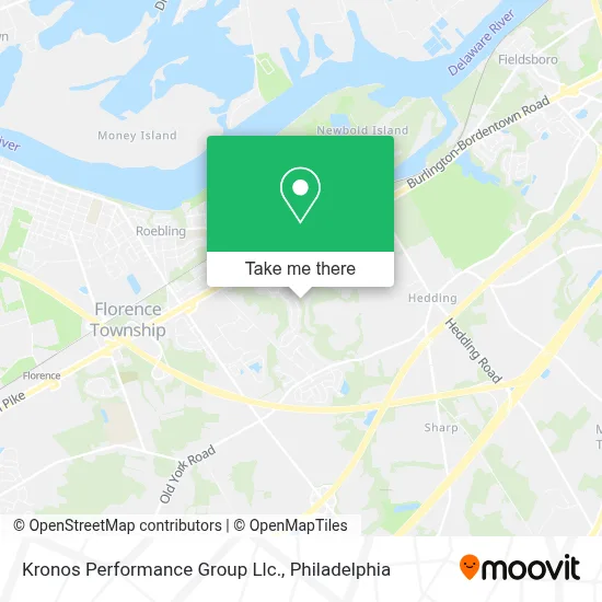 Kronos Performance Group Llc. map
