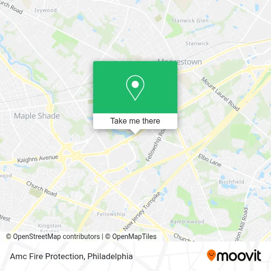 Amc Fire Protection map