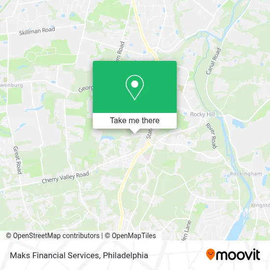 Maks Financial Services map