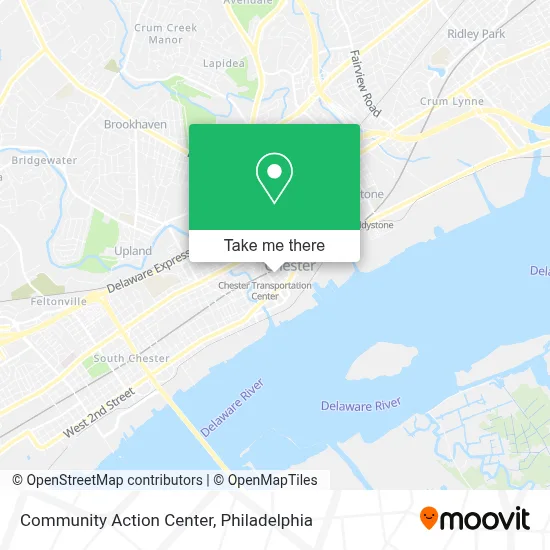 Community Action Center map