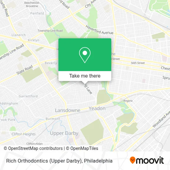 Rich Orthodontics (Upper Darby) map
