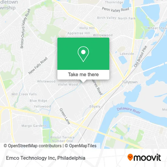 Emco Technology Inc map