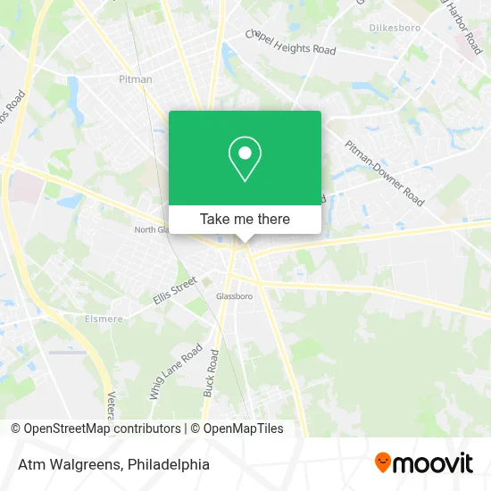 Atm Walgreens map