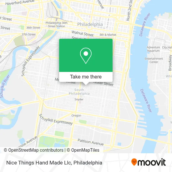Nice Things Hand Made Llc map