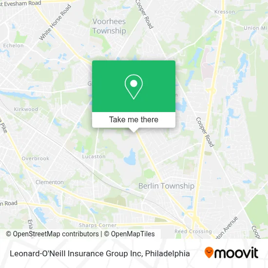 Leonard-O'Neill Insurance Group Inc map