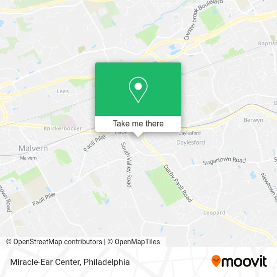 Miracle-Ear Center map
