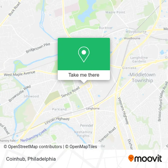Coinhub map