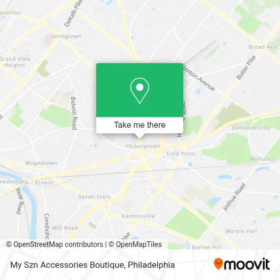 My Szn Accessories Boutique map