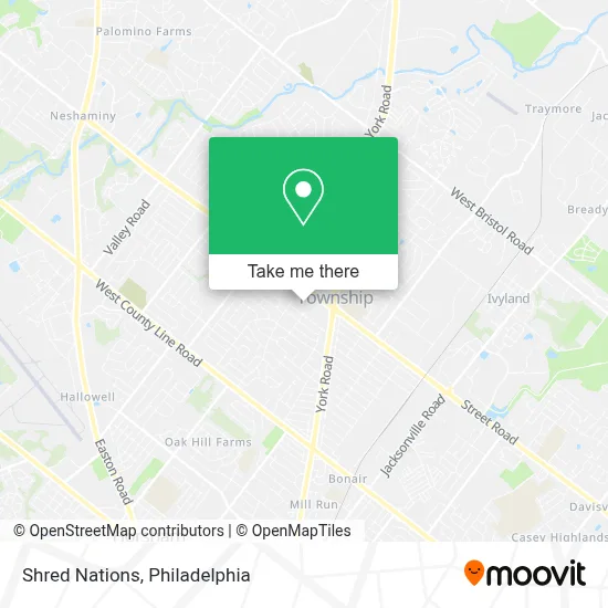 Shred Nations map