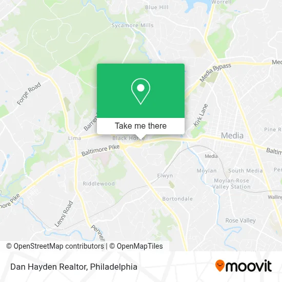 Dan Hayden Realtor map