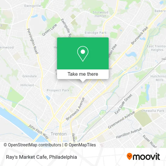 Ray's Market Cafe map