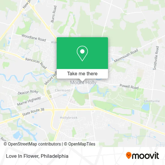 Love In Flower map