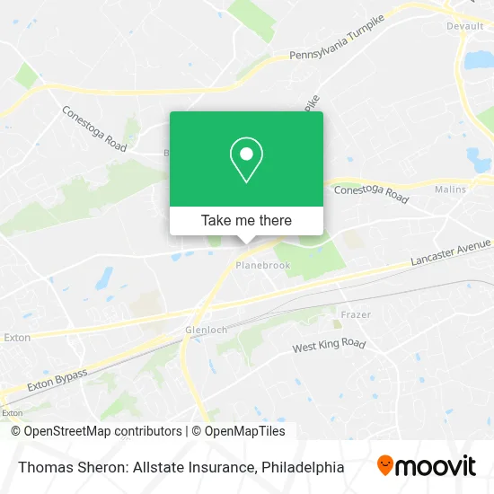 Thomas Sheron: Allstate Insurance map