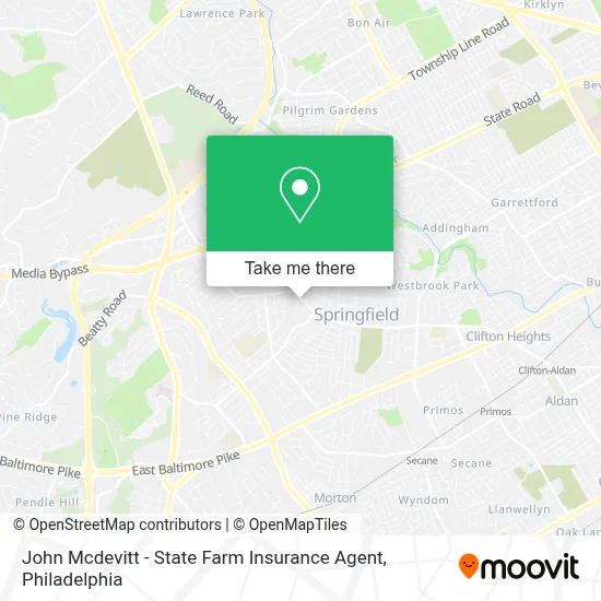 John Mcdevitt - State Farm Insurance Agent map
