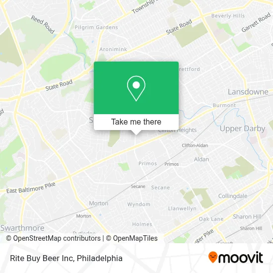 Rite Buy Beer Inc map