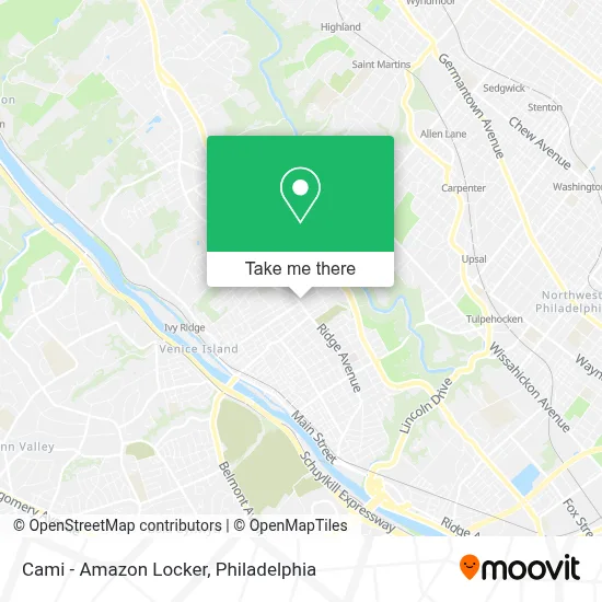 Cami - Amazon Locker map