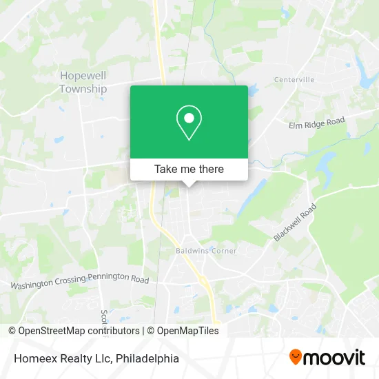 Homeex Realty Llc map