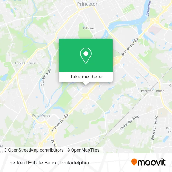 The Real Estate Beast map