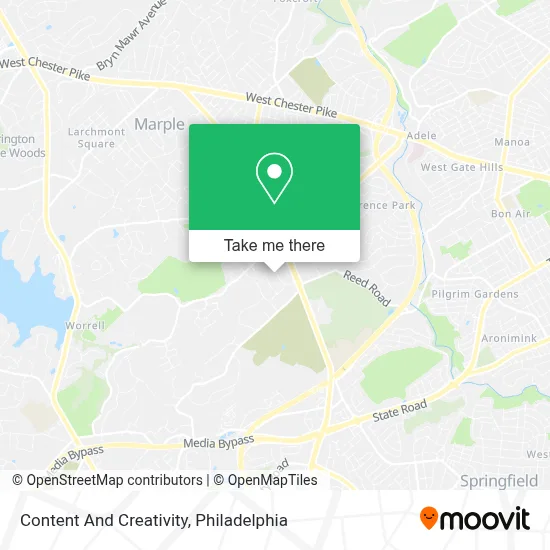 Content And Creativity map