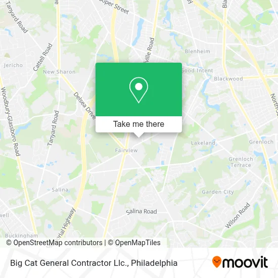 Big Cat General Contractor Llc. map