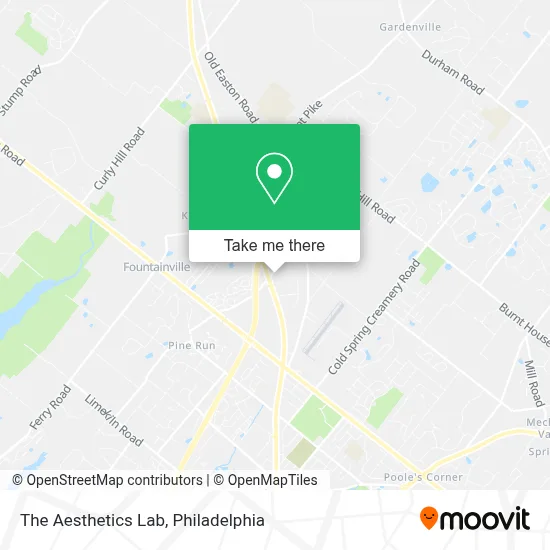 The Aesthetics Lab map