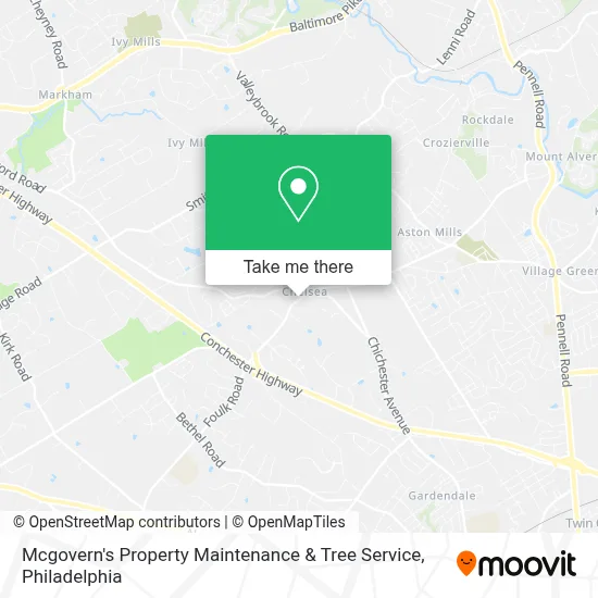 Mcgovern's Property Maintenance & Tree Service map