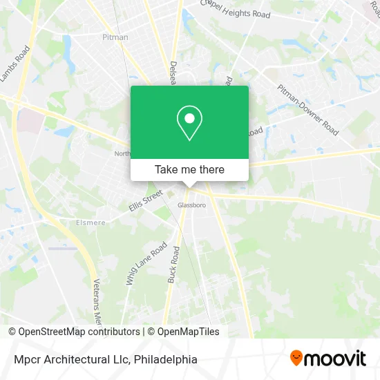 Mpcr Architectural Llc map