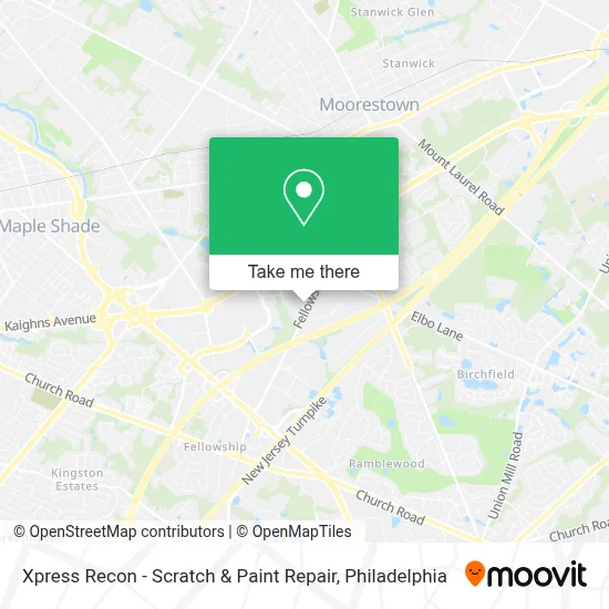Xpress Recon - Scratch & Paint Repair map