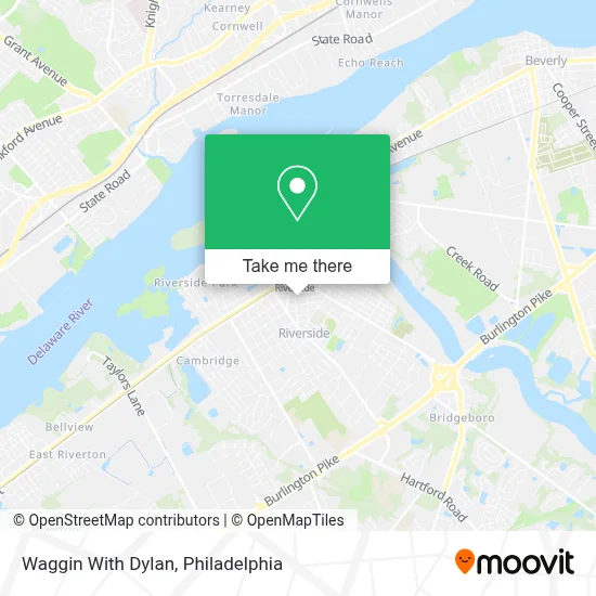 Waggin With Dylan map