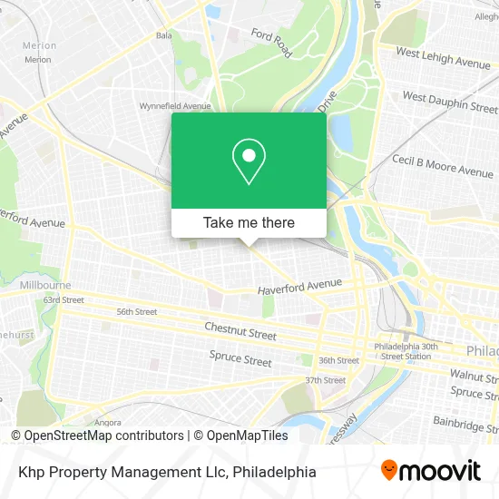 Khp Property Management Llc map