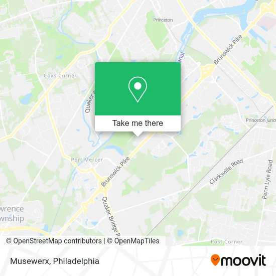 Musewerx map