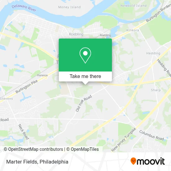 Marter Fields map