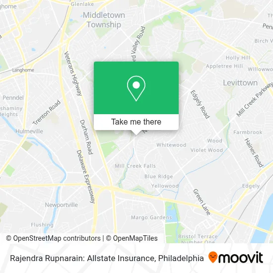 Rajendra Rupnarain: Allstate Insurance map
