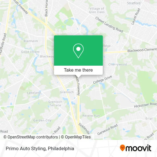 Primo Auto Styling map