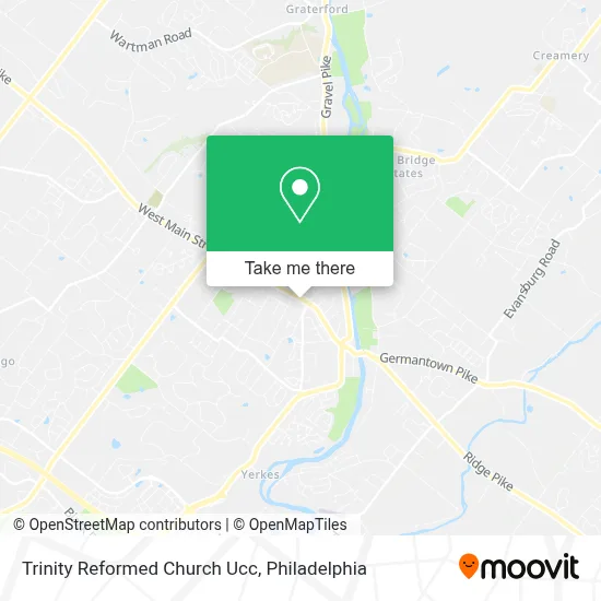 Trinity Reformed Church Ucc map