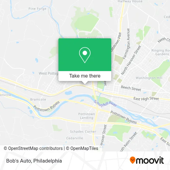 Bob's Auto map