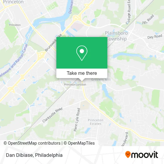 Dan Dibiase map