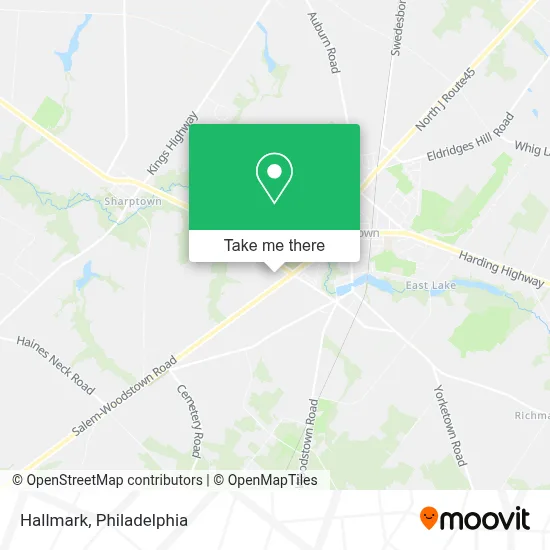 Hallmark map