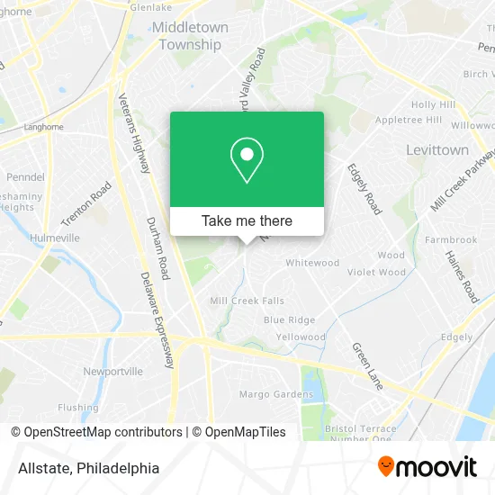 Allstate map